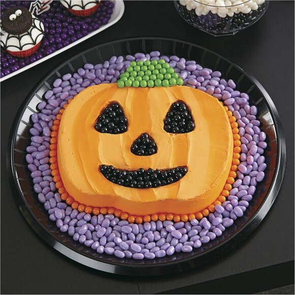 Wilton Non-Stick Pumpkin Cake Pan For Halloween Baking - Picture 3 of 3